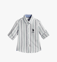 Solid Cotton Casual Shirt